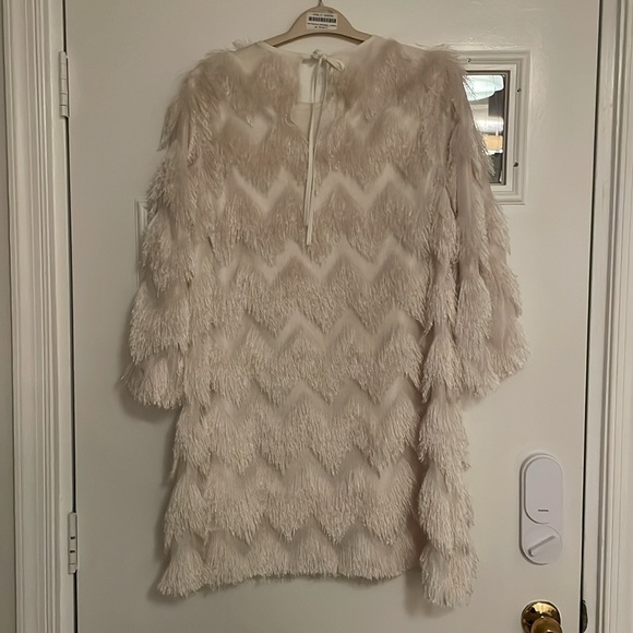 Anthropologie Hutch Fringed Shift Mini Dress - Like New - Picture 5 of 6
